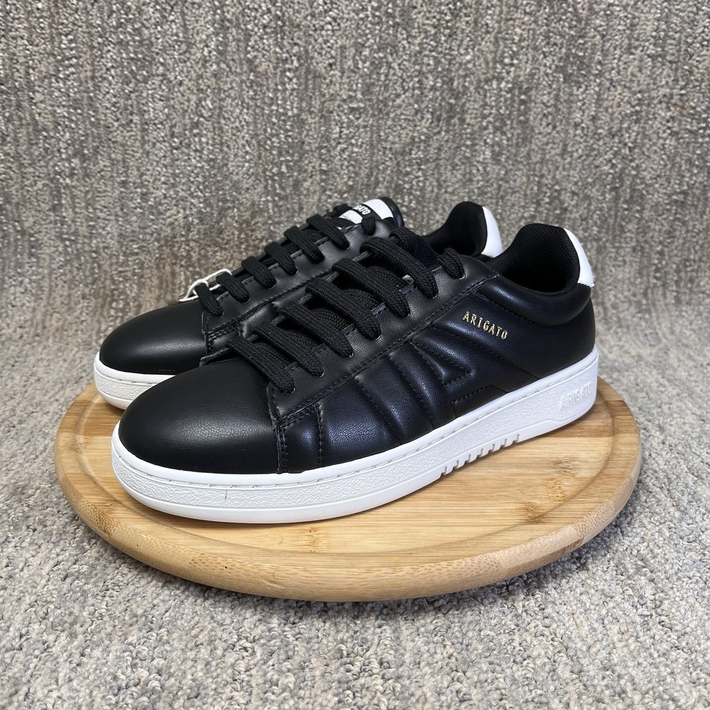 NEW Axel Arigato A-Hooper Women's Size 6.5 Black Vegan Leather Casual Sneakers